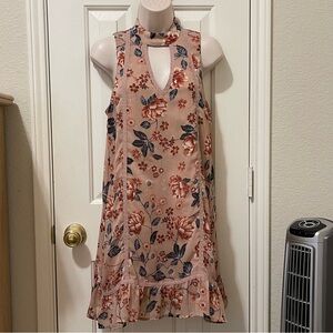 American Rag Peach Floral Dress